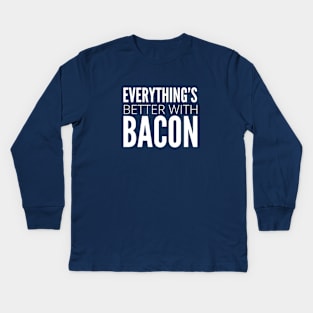 BACON Kids Long Sleeve T-Shirt